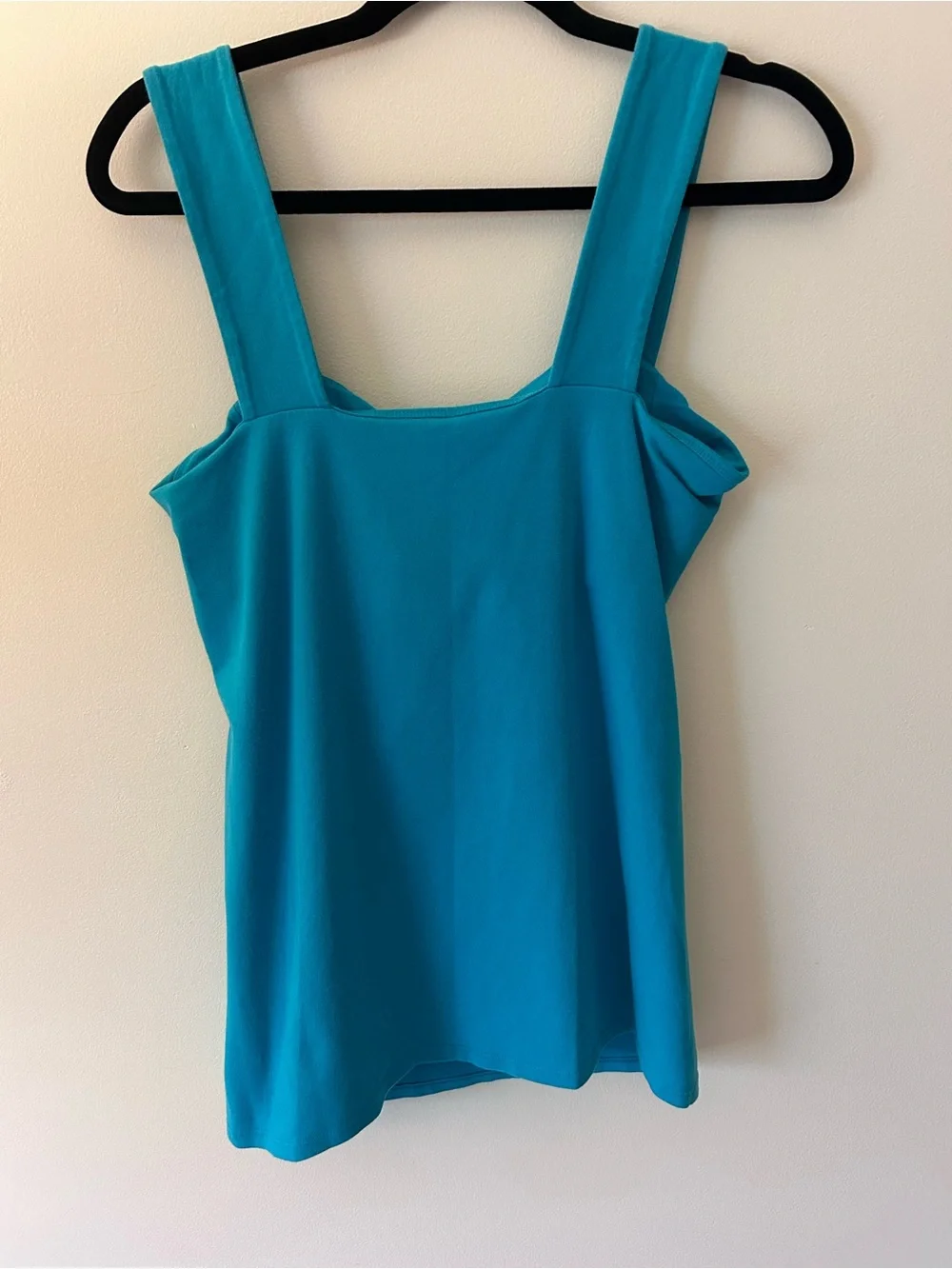 Express Turquoise Square-Neck Tank - Picture 3 of 4